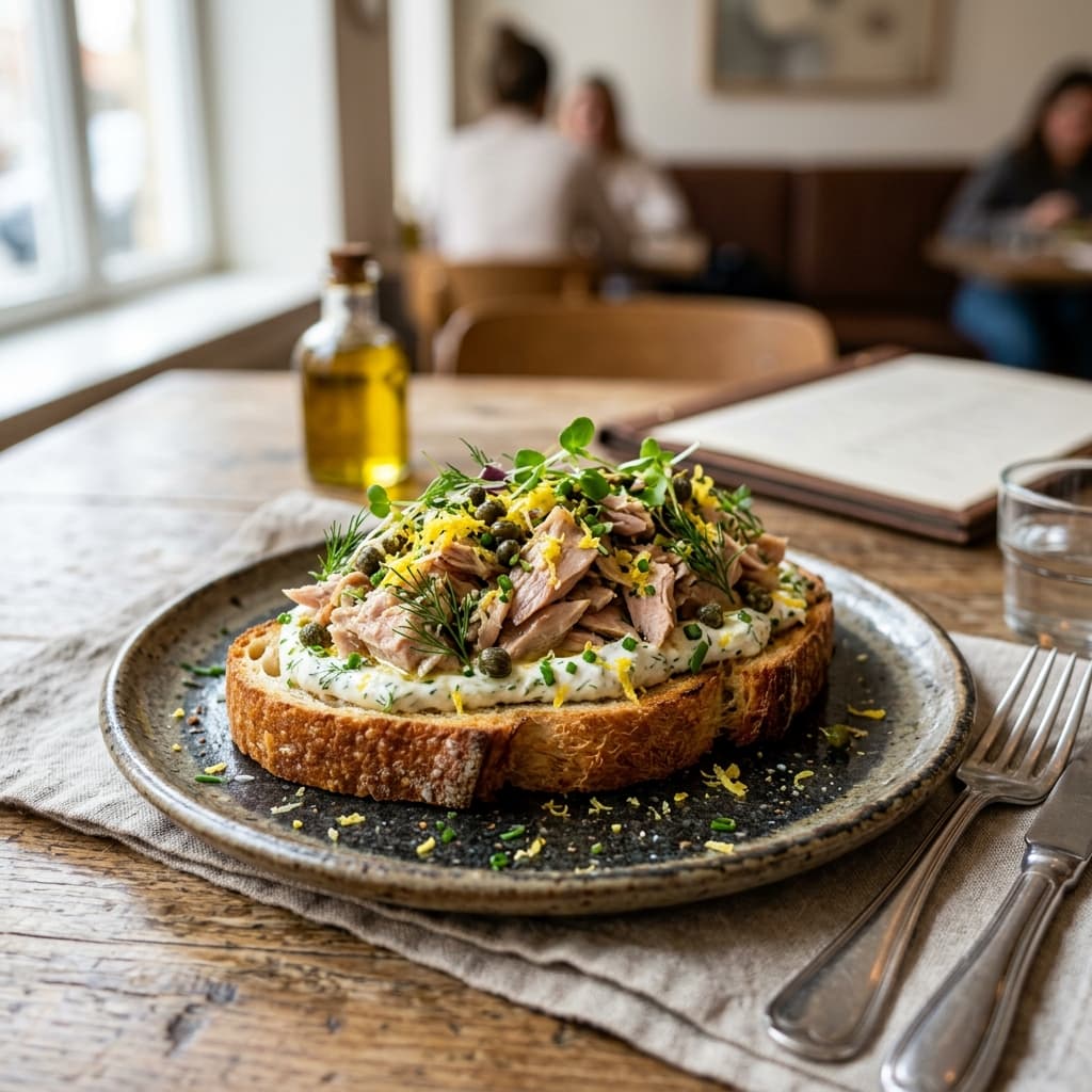 Confit Tuna Toast